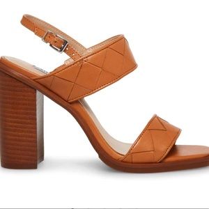 Steve Madden IDEAL Cognac Sandal sz 8.5
